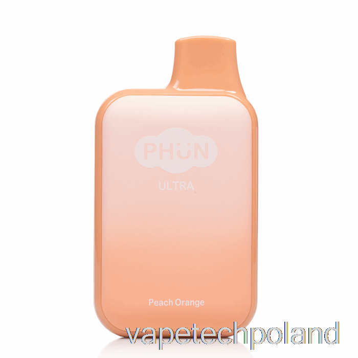 Vape Polska Phun Ultra 6000 Jednorazowy Brzoskwiniowy Pomarańczowy